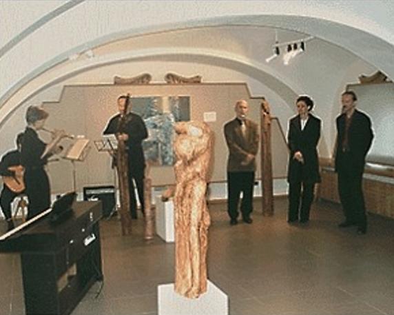 Medzi Cergovou a Tatrami, 1997, Olej, 50x70 cm 