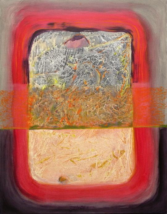 Výtvarný moment, 2011, akryl, 90x70 cm